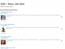 Tablet Screenshot of god-is-tuhan.blogspot.com