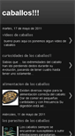 Mobile Screenshot of caballitosdivertidos.blogspot.com
