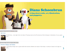 Tablet Screenshot of dianaschoenbrun.blogspot.com