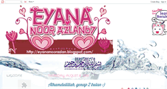 Desktop Screenshot of eyananoorazlan.blogspot.com