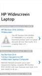 Mobile Screenshot of hpwidescreenlaptop.blogspot.com