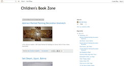 Desktop Screenshot of childrensbookzone.blogspot.com