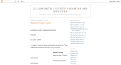 Desktop Screenshot of ellsworthcounty-minutes.blogspot.com