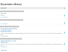 Tablet Screenshot of encarnado-e-branco.blogspot.com
