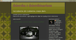 Desktop Screenshot of dzierzba.blogspot.com