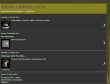 Tablet Screenshot of dzierzba.blogspot.com