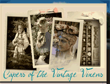 Tablet Screenshot of capersofthevintagevixens.blogspot.com