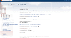 Desktop Screenshot of misterpinto.blogspot.com