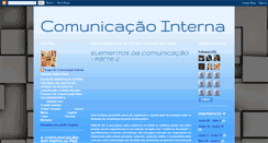 Desktop Screenshot of comunicacaointerna1.blogspot.com