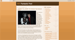 Desktop Screenshot of fantasticfest.blogspot.com