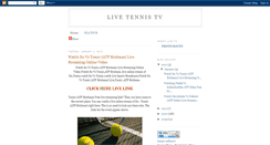 Desktop Screenshot of live-livetennistv.blogspot.com