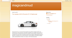 Desktop Screenshot of magicandmud.blogspot.com