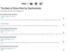 Tablet Screenshot of discopoloblog.blogspot.com