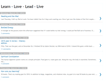 Tablet Screenshot of learnloveleadlive.blogspot.com