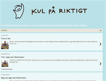 Tablet Screenshot of kulpariktigt.blogspot.com