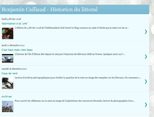 Tablet Screenshot of benjamincaillaud.blogspot.com