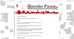 Desktop Screenshot of jennifer-payne.blogspot.com