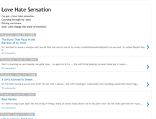 Tablet Screenshot of love-hate-sensation.blogspot.com