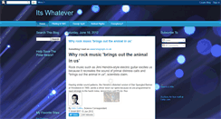 Desktop Screenshot of itswhatever1.blogspot.com