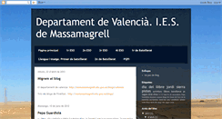 Desktop Screenshot of iesmassamagrell-valencia.blogspot.com