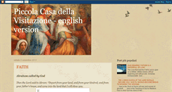 Desktop Screenshot of houseofvisitation.blogspot.com