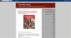 Desktop Screenshot of collectiblecooking.blogspot.com