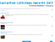 Tablet Screenshot of escalandoamerica2.blogspot.com