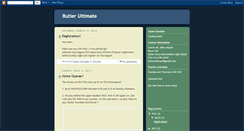 Desktop Screenshot of butlerultimate.blogspot.com