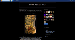 Desktop Screenshot of corynorrisart.blogspot.com