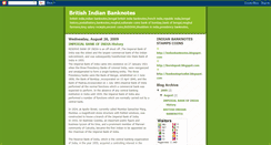 Desktop Screenshot of britishindianbanknotes.blogspot.com