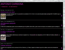 Tablet Screenshot of antoniocarmonadominguez.blogspot.com