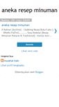 Mobile Screenshot of anekaresep100minuman.blogspot.com