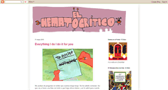 Desktop Screenshot of elhematocritico.blogspot.com