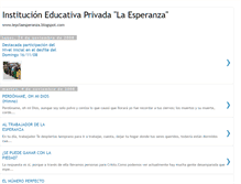 Tablet Screenshot of iepclaesperanza.blogspot.com