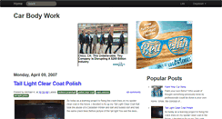 Desktop Screenshot of carbodywork.blogspot.com