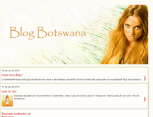 Tablet Screenshot of blogbotswana.blogspot.com