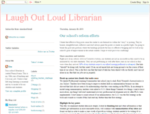 Tablet Screenshot of lolbrarian.blogspot.com