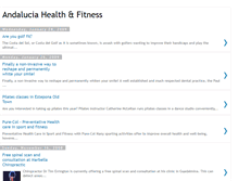 Tablet Screenshot of andaluciahealthfitness.blogspot.com