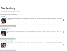 Tablet Screenshot of divaacademy.blogspot.com