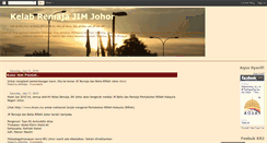 Desktop Screenshot of krjjohor.blogspot.com