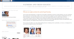 Desktop Screenshot of fathersmensrights.blogspot.com