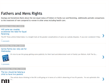 Tablet Screenshot of fathersmensrights.blogspot.com