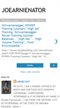 Mobile Screenshot of joearnienator.blogspot.com