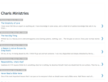 Tablet Screenshot of charis777.blogspot.com