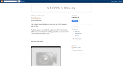 Desktop Screenshot of gruppe3dkl104.blogspot.com