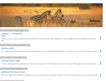 Tablet Screenshot of gheckosafaris.blogspot.com