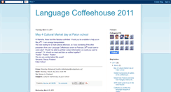 Desktop Screenshot of languagecoffeehouse2011.blogspot.com