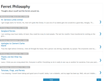 Tablet Screenshot of ferretphilosophy.blogspot.com
