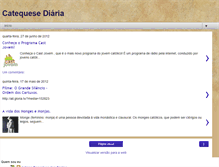 Tablet Screenshot of catequesediaria.blogspot.com