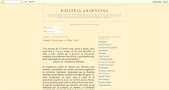 Desktop Screenshot of politeiaargentina.blogspot.com